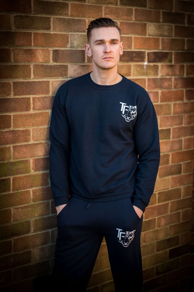 Image of Tiger Fitness Navy Tracksuit