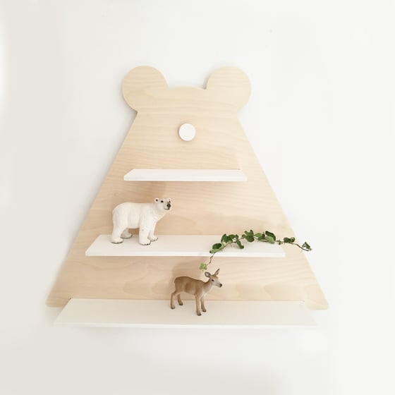Image of The Bear Shelf & Animal figures
