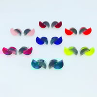 Image 1 of Náušnice Asyci grey&color