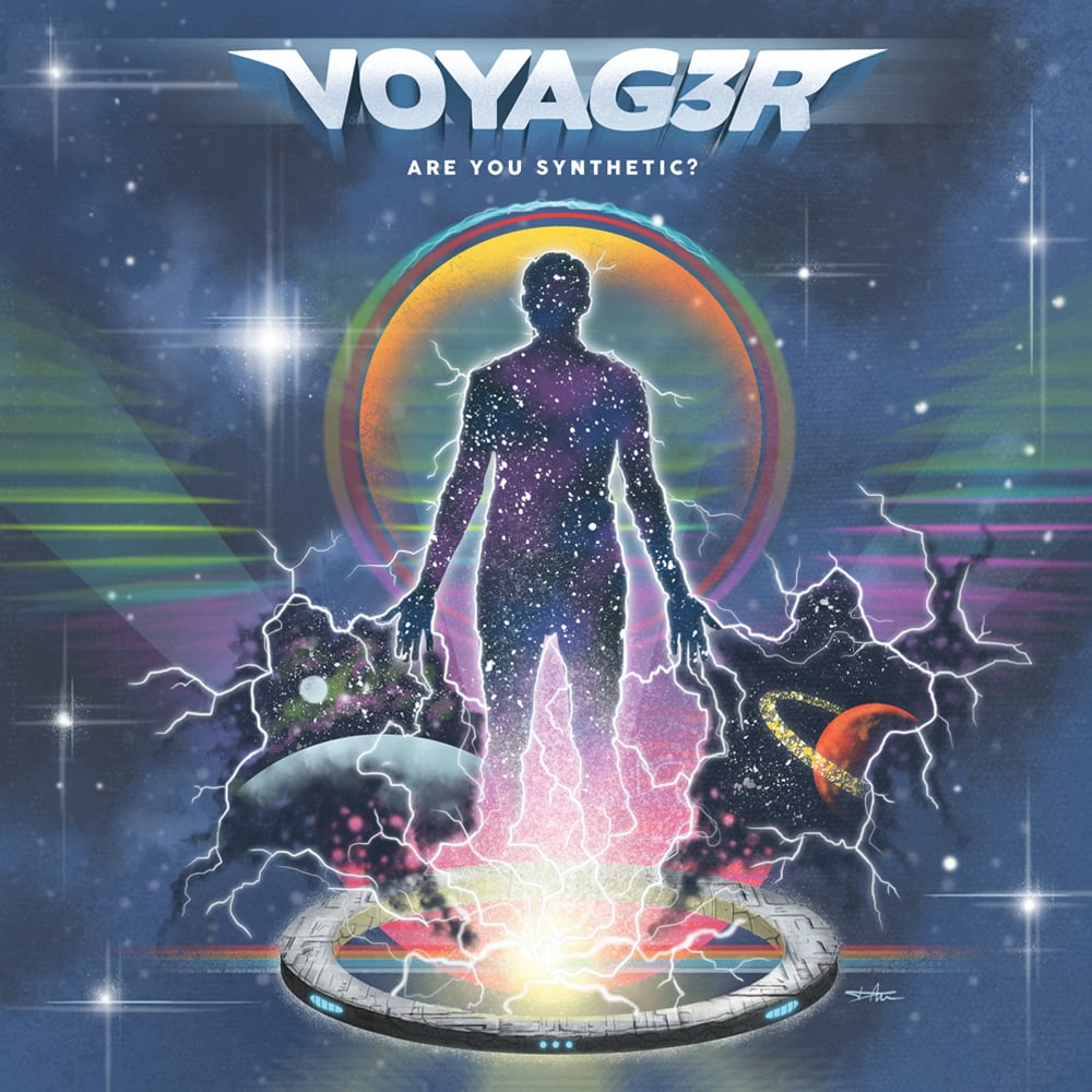 Image of Voyag3r - Are You Synthetic? - 2xLP + STANDARD EDITION + Download Code