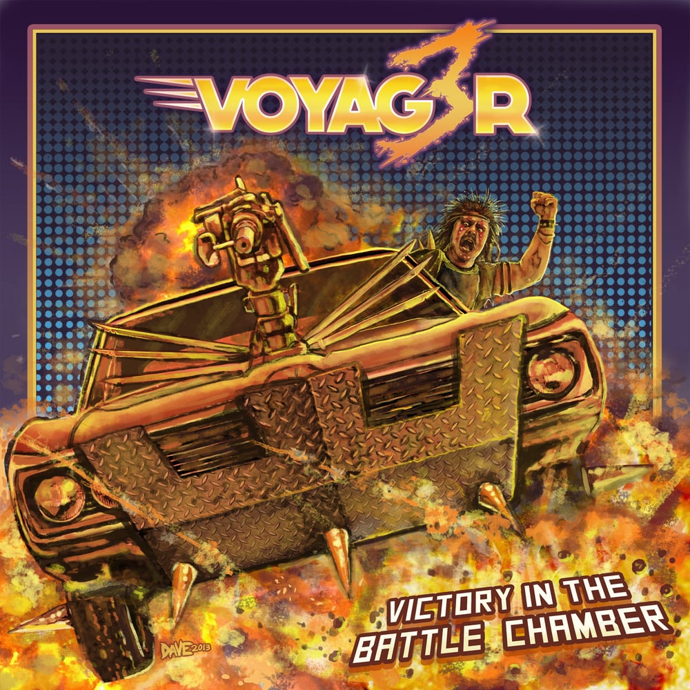 Image of Voyag3r - Victory In The Battle Chamber - 7 Inch Single + Download Code