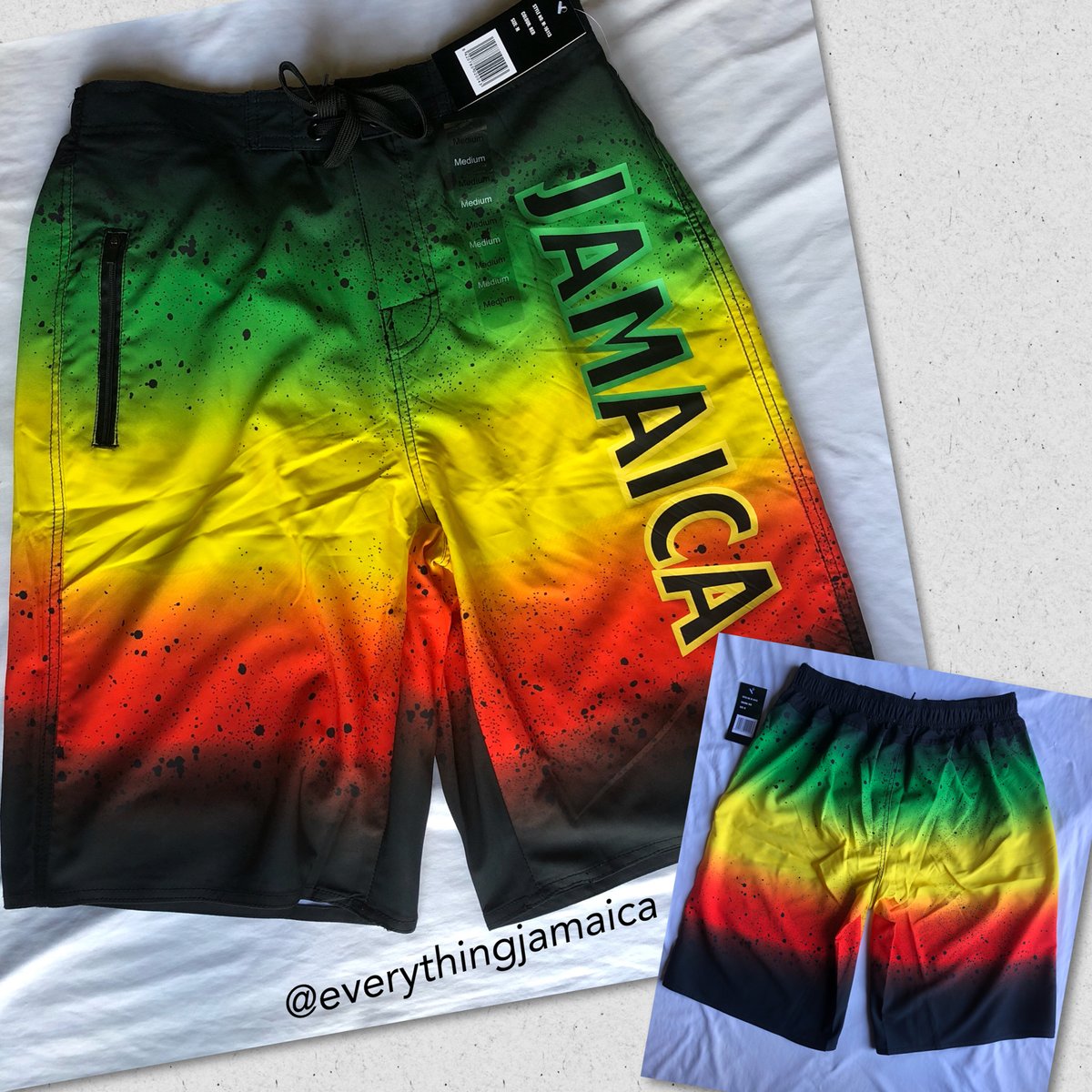 Rasta Splash Men’s Shorts | Everything Jamaica