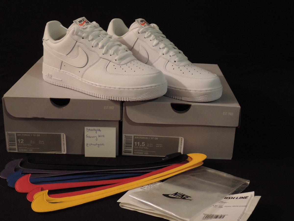 Air Force 1 Low Swoosh Pack All-Star 2018 (White) | streetgolds