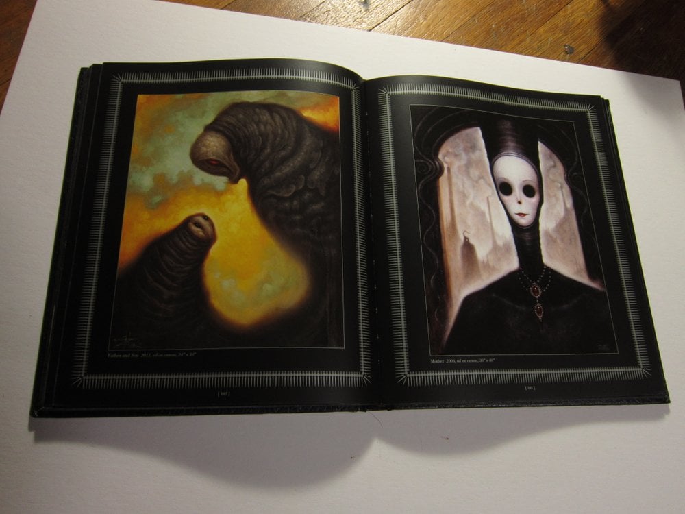 Black Magick Book With Hand Painted Cover- Pre Order
