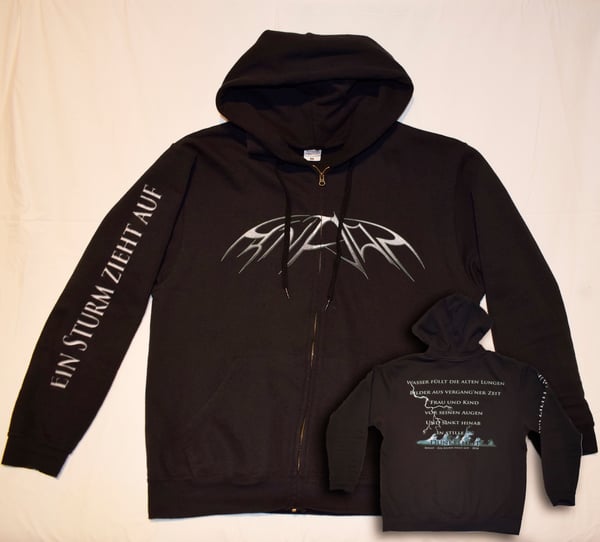 Image of Zipper Hoodie - Ein Sturm zieht auf