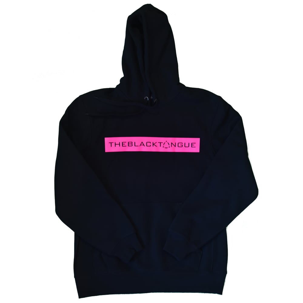 Image of pink box hoodie
