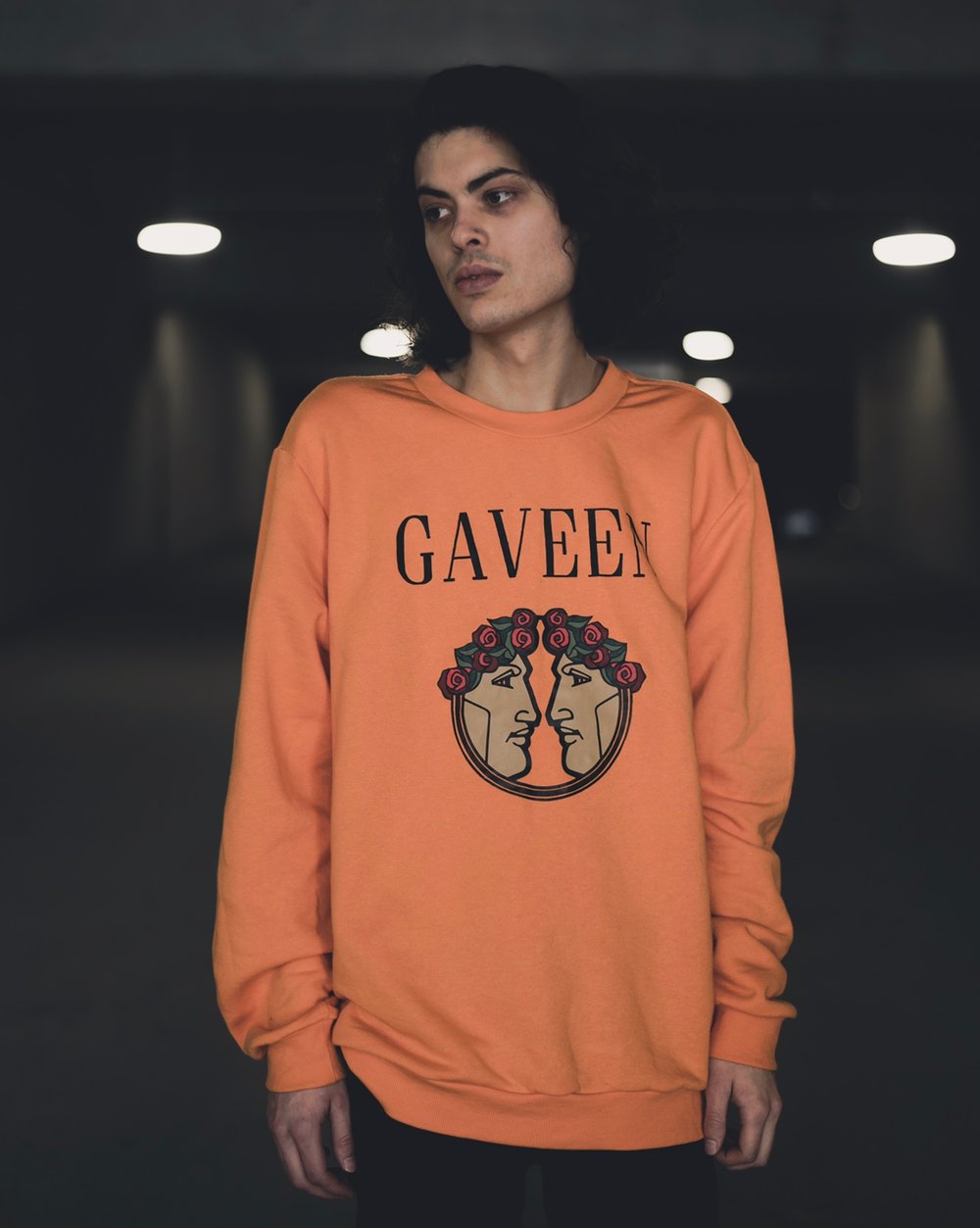 Image of Burnt Orange Logo Crewneck 