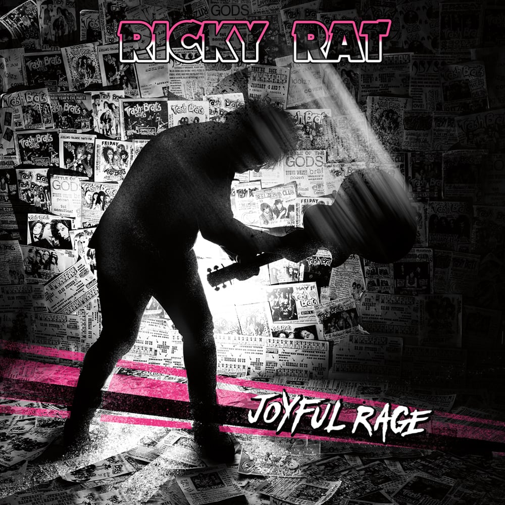 Image of Ricky Rat (of the Trash Brats & the Dead Boys) - Joyful Rage - LP + Download Code