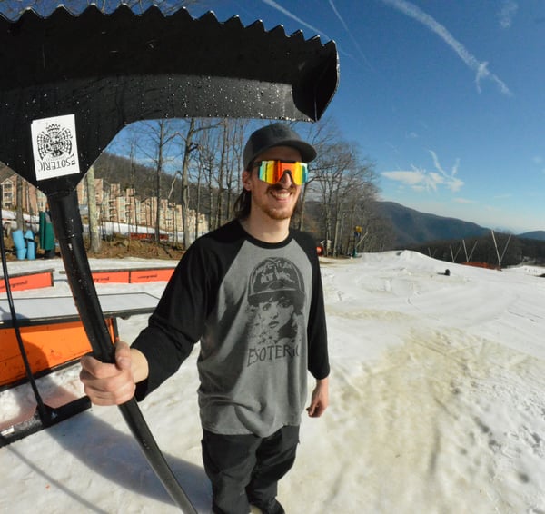 Image of Make turns not war baseball T