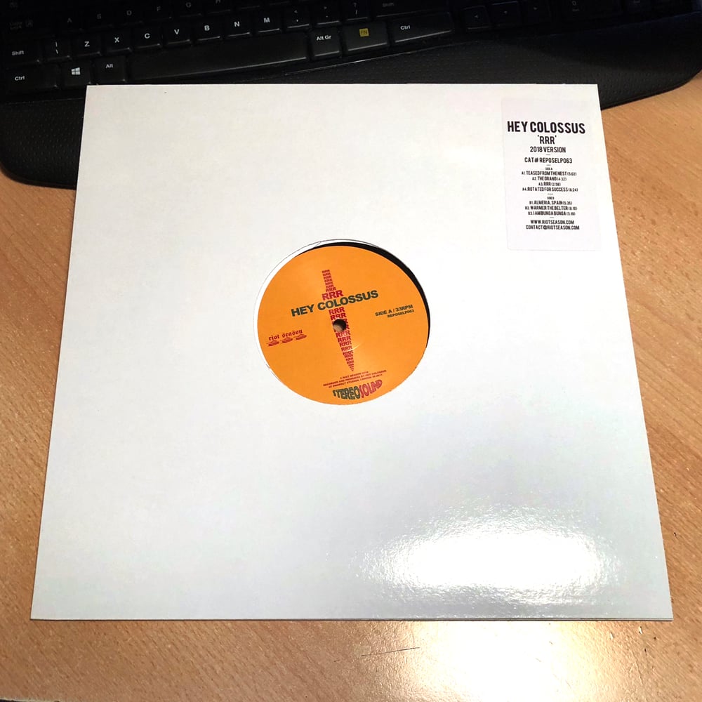 HEY COLOSSUS 'RRR' Vinyl LP