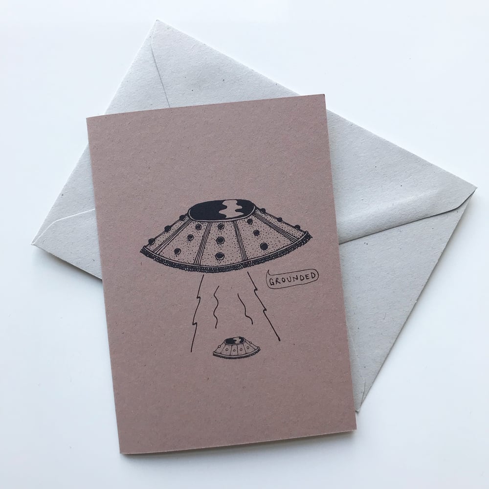 Image of MOTHERSHIP MUM CARD BY fingsMCR