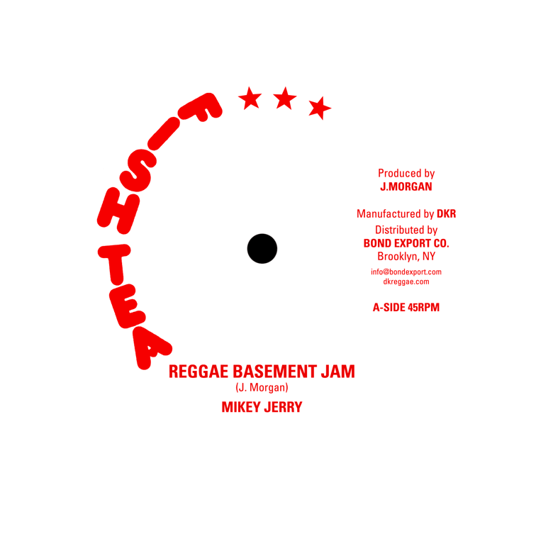 Image of Mikey Jerry - Reggae Basement Jam 10" (Fish Tea)