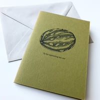 WATERMELON Mum card by fingsMCR