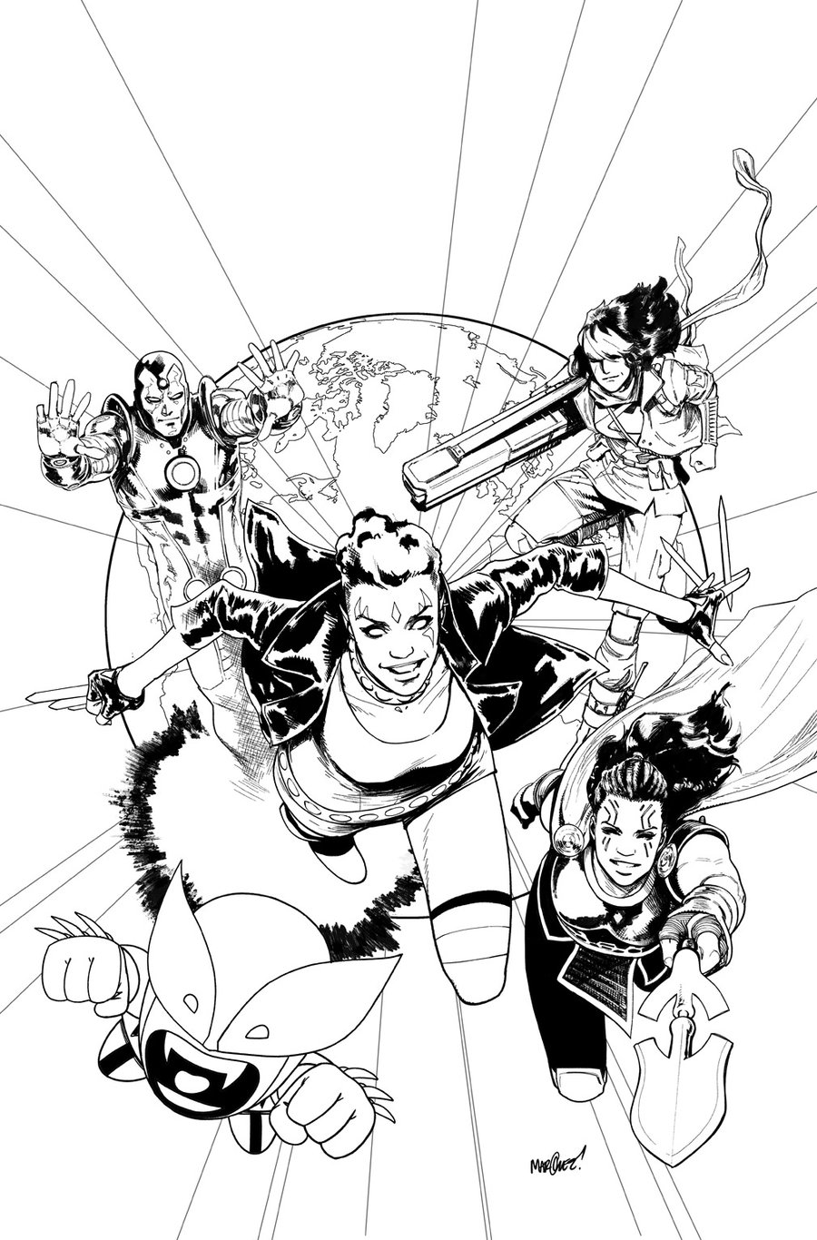 Image of EXILES #1 COVER ARTIST'S PROOF