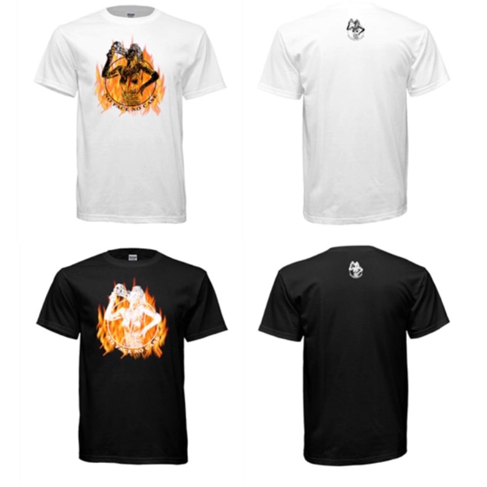 Image of No Face No Case Flames Logo Tee (Pre-Order)