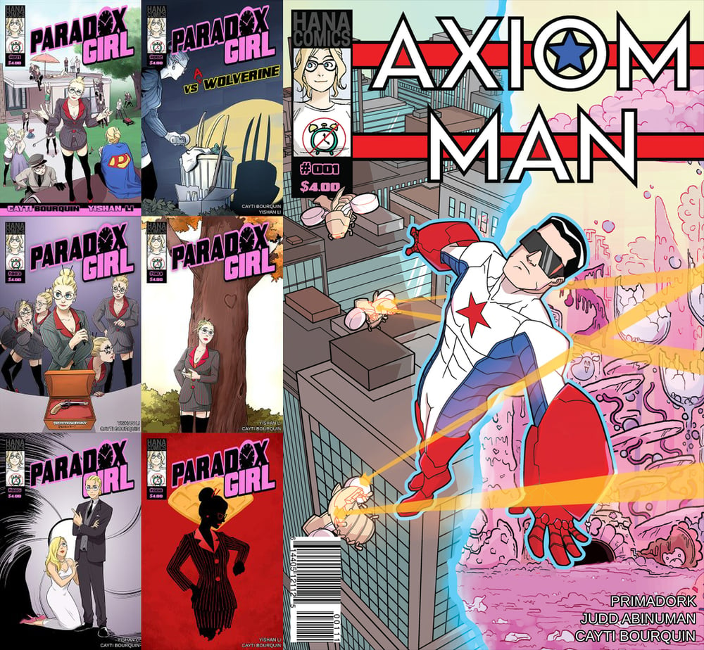 Image of All Six Issues + Axiom Man #1 Bundle