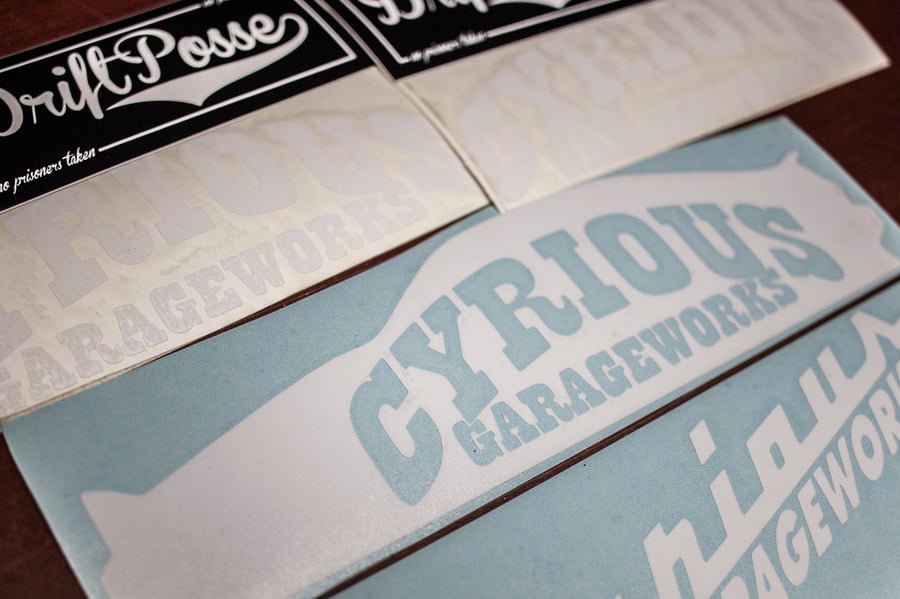 Image of CYRIOUS GARAGEWORKS STICKER PACK