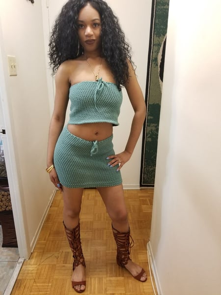 Image of Crochet two piece set