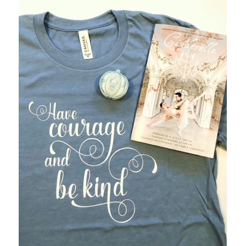 Image of COURAGE + KINDNESS TEE PREORDER