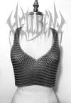 Hellbent MAIDENSTEEL Chainmaille Crop Top