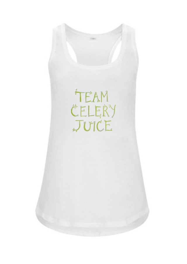 Image of 50% off sale! Team Celery Juice WOMEN'S Tank Top