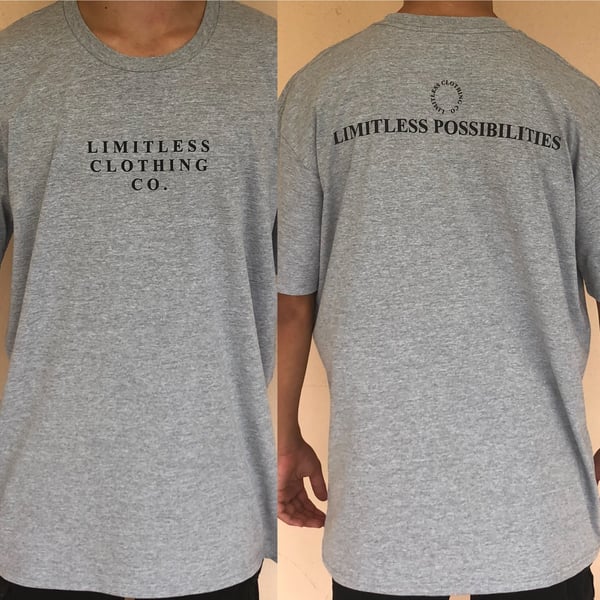 Image of Grey Limitless Staple Tee
