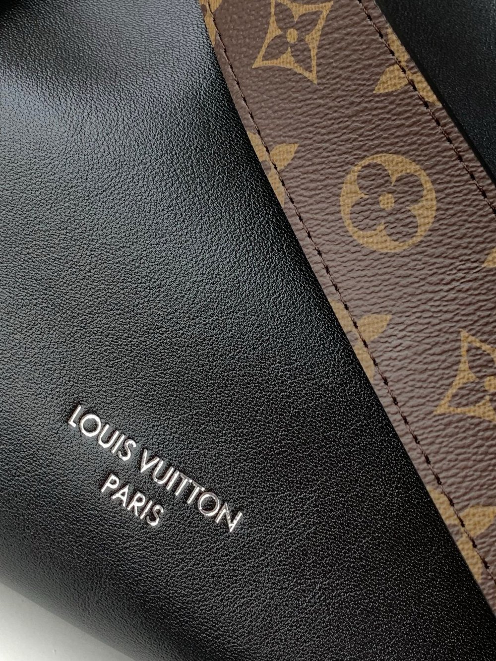 LV Leather Carryall