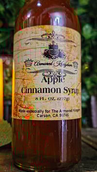 Image 2 of 👑The Armored Kingdom Premium Apple Cinnamon Syrup (8oz)🍎🥞