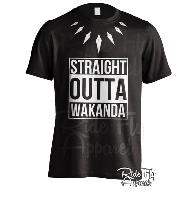 Image of Straight Outta Wakanda Tee