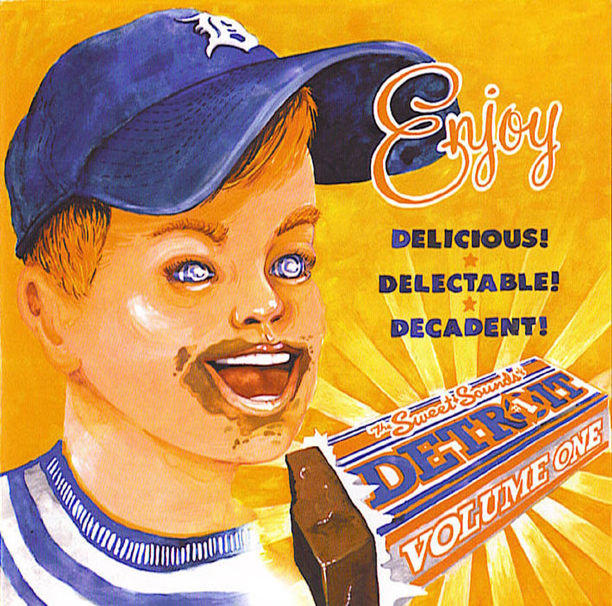 Image of Various Artists - The Sweet Sounds Of Detroit Volume One - CD