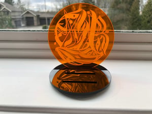 Image of SUN DISC letter glyph display