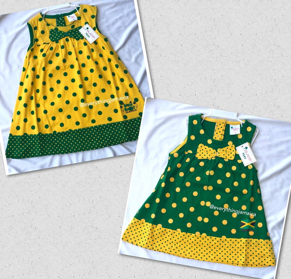 Jamaica Sleeveless Polka dot dress girls dress