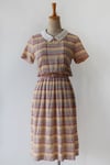 Image of SOLD Preppy Collared Striped Dress