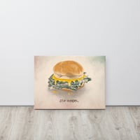 Image 4 of Canvas Print Stay Hungry