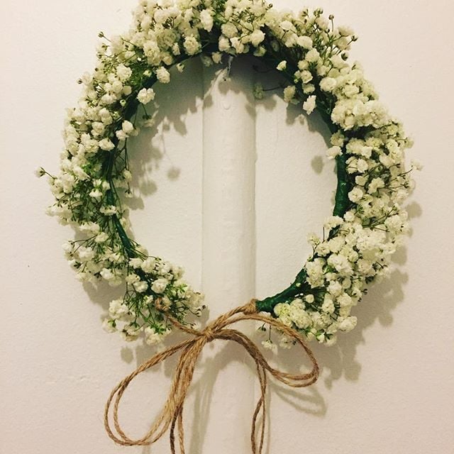 Image of Baby's Breath Flower Crown