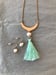 Image of Tassle Necklace and Earrings set