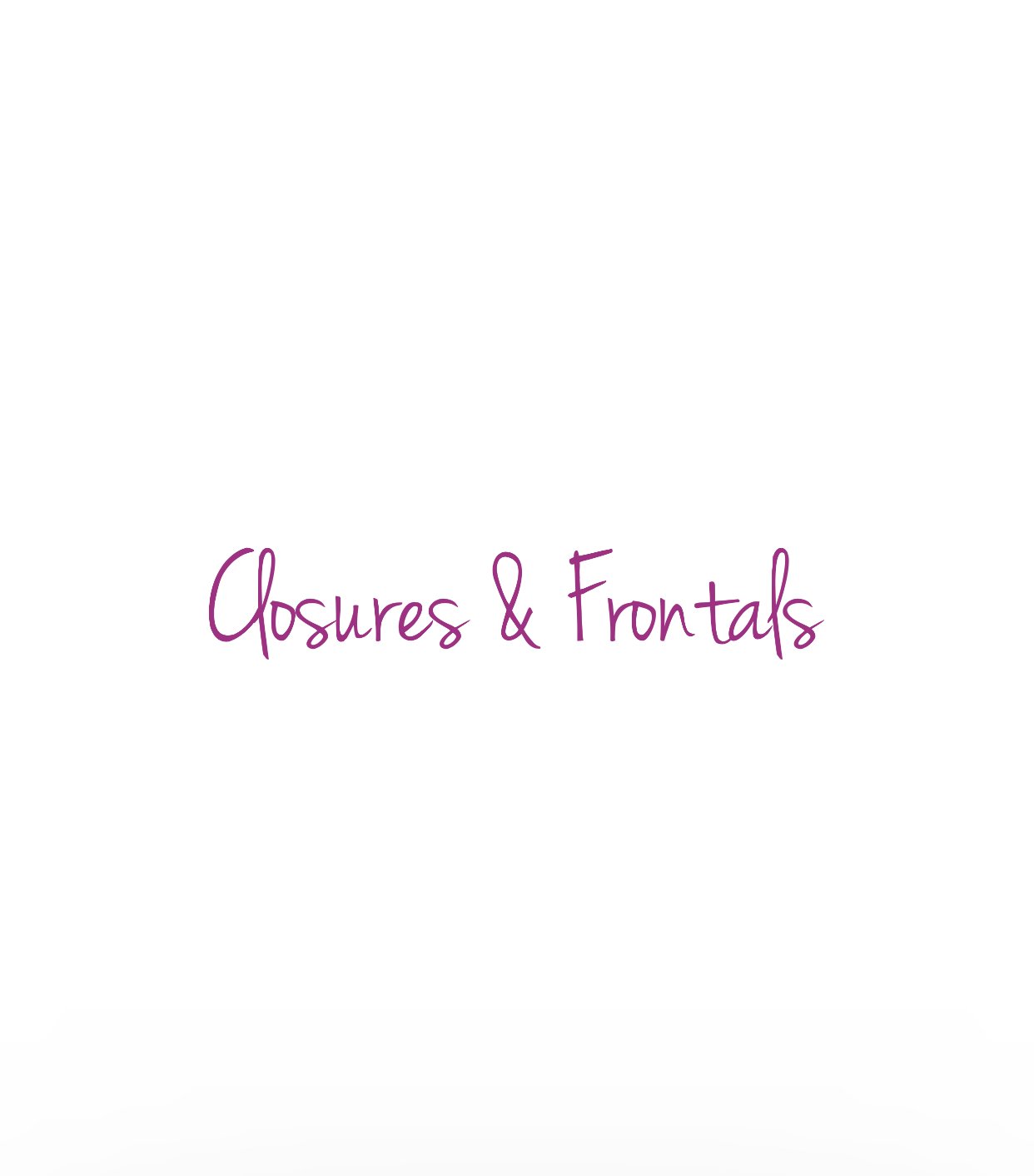 Image of Closures and frontals