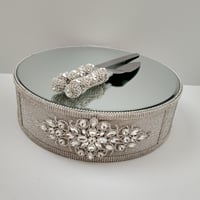 Image 1 of Rhinestone Bling Cake Stand