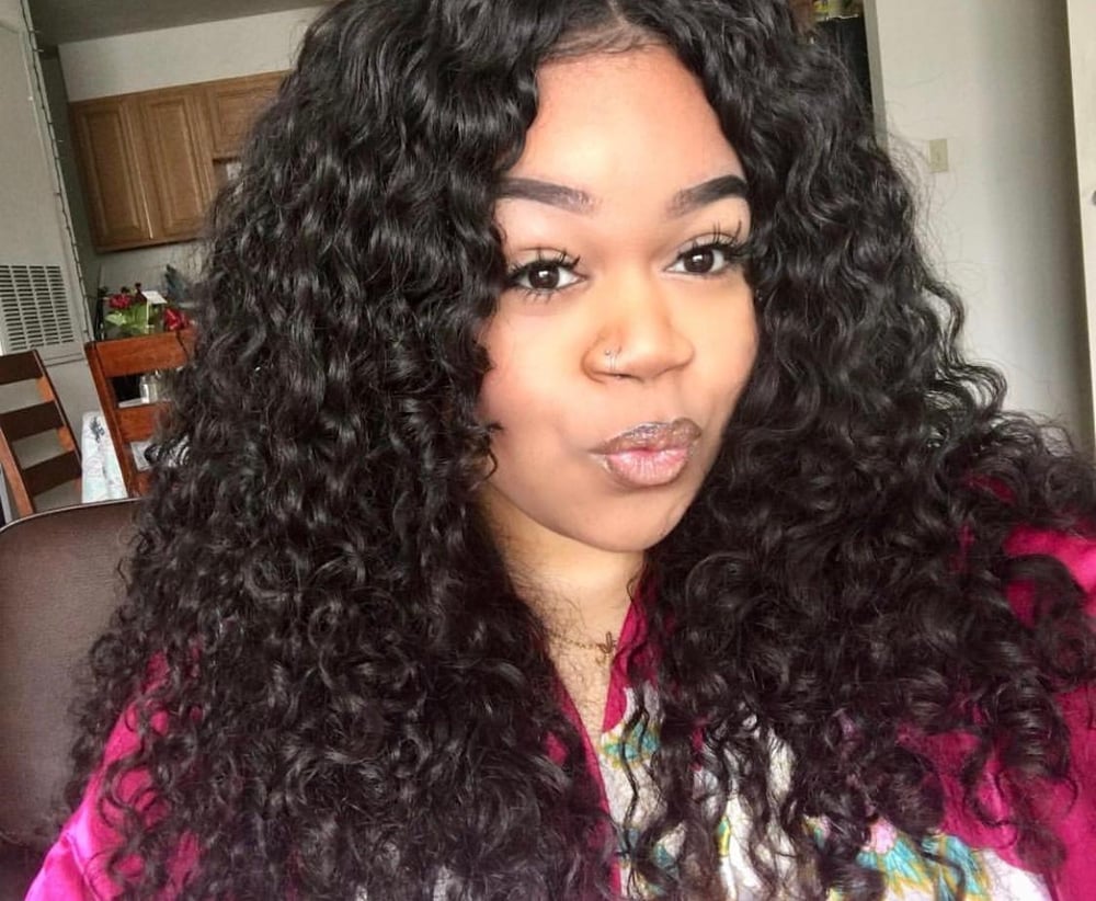 Image of "CURLS RUN THE WORLD" Goddess Lace Frontal Wig