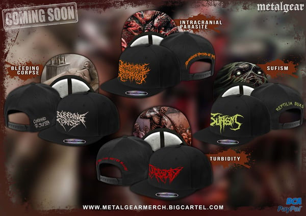 Image of SNAPBACK BLEEDING CORPSE / INTRACRANIAL PARASITE / TURBIDITY / SUFISM