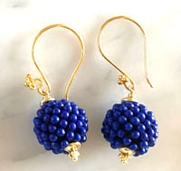 Image 2 of "BERRY" BEAD EARRINGS