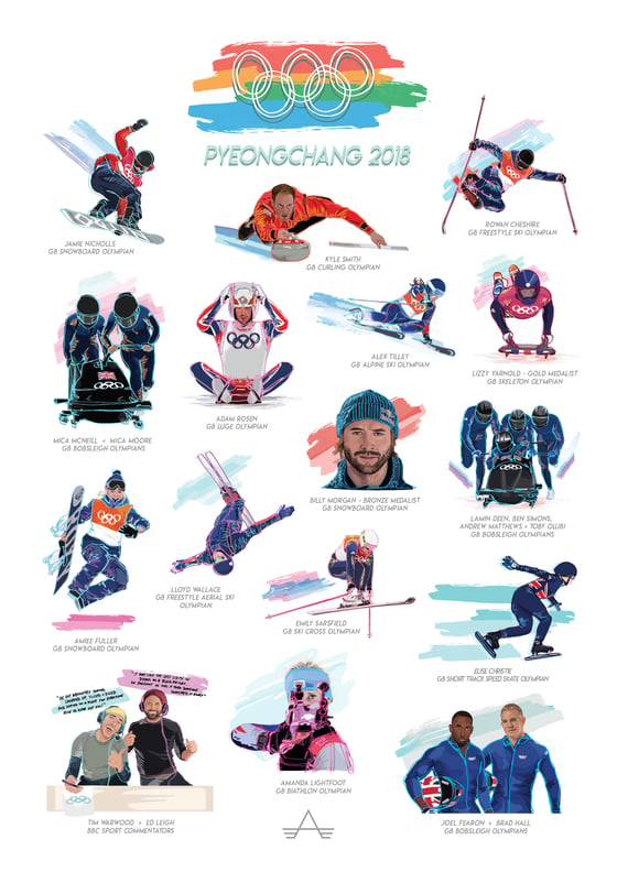 Image of GB OLYMPIANS 2018