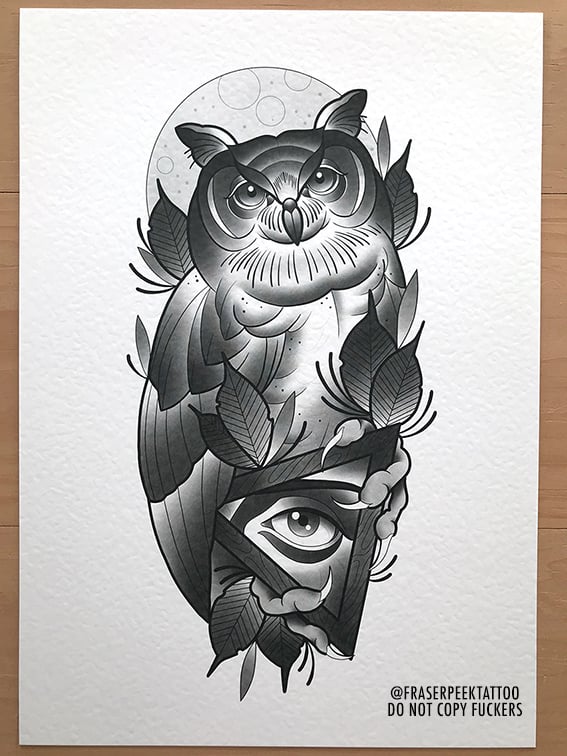 Image of Owl A4
