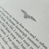FORAGED - Artist's Book with Wood engravings