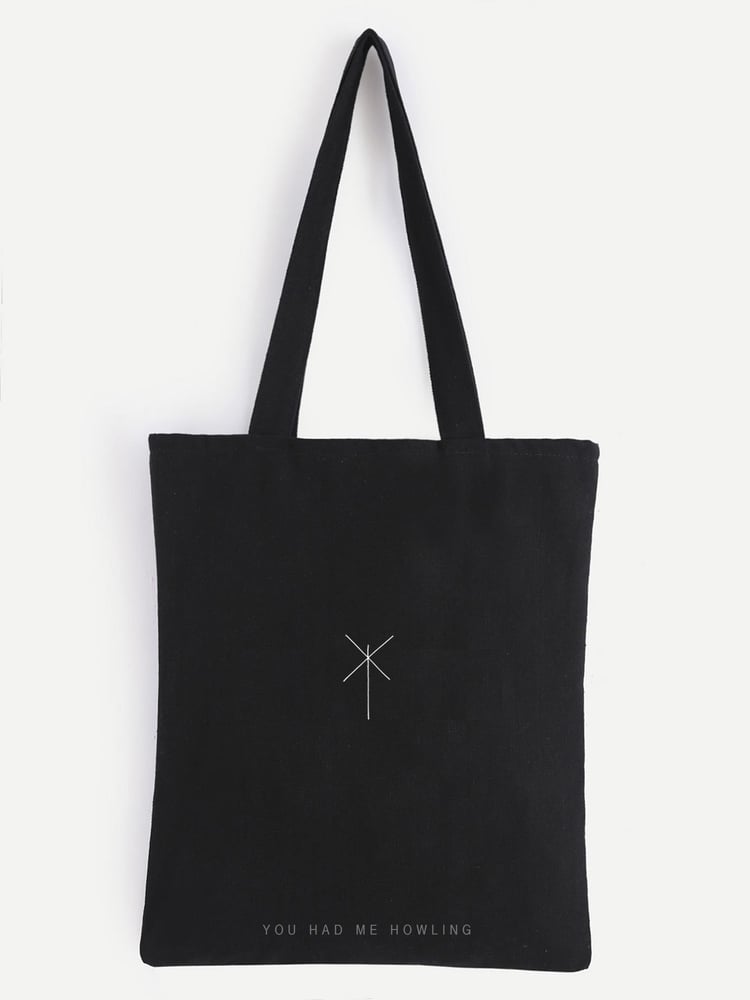 Image of Black Tote Bag