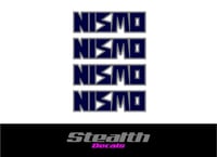 NISMO Premium Wheel decals stickers x4,LM-GT, GTR Skyline r32