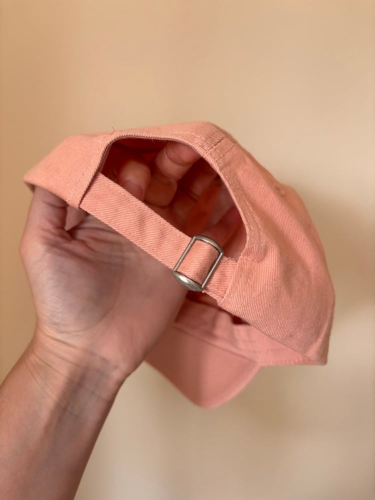 Image of Peach chino cap kids