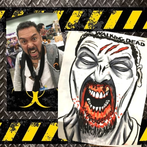 Image of Custom Zombie Sketch Cover