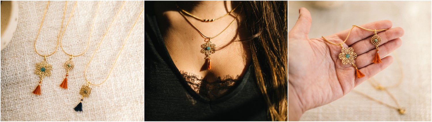 Image of Gargantillas "Boho Beads"