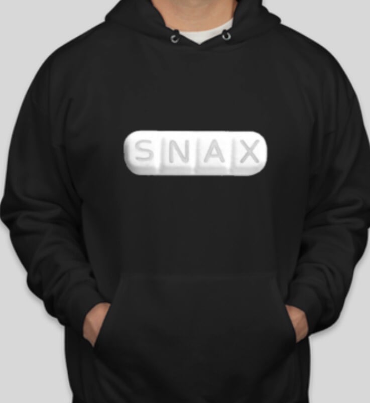 Image of SNAX Hoodie (BLACK)